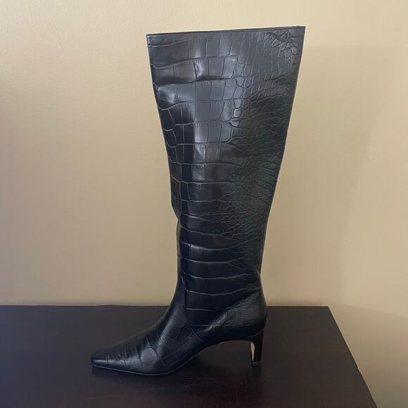 Banana Republic Black Vegan Tall Slouch - Picture 6 of 9